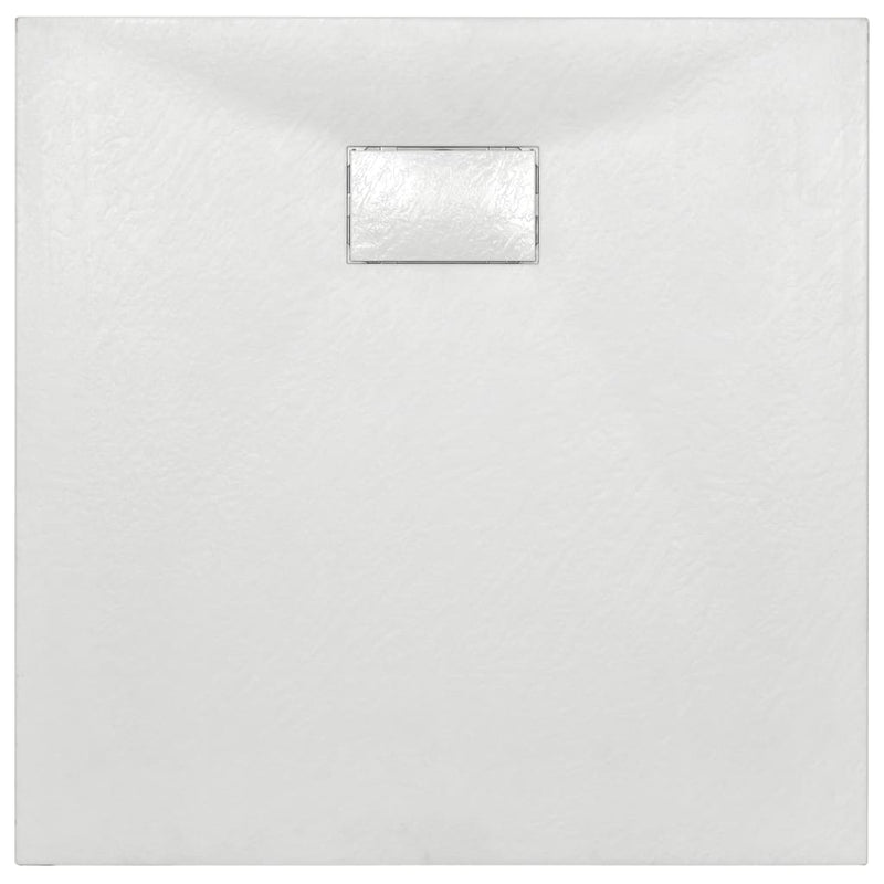 Shower Base Tray SMC White 80x80 cm