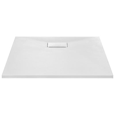 Shower Base Tray SMC White 90x90 cm