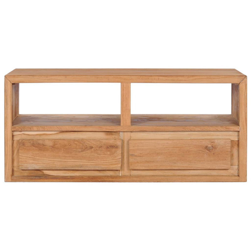 TV Cabinet 90x30x40 cm Solid Teak Wood