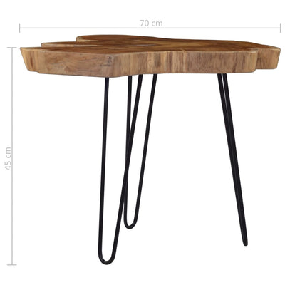 Coffee Table (60-70)x45 cm Teak Wood