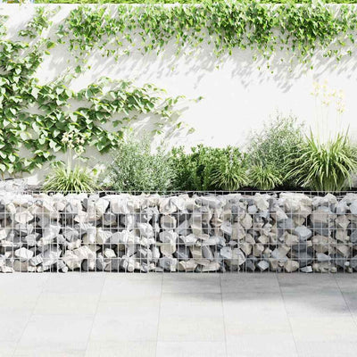 Gabion Wall Galvanised Steel 450x30x50 cm