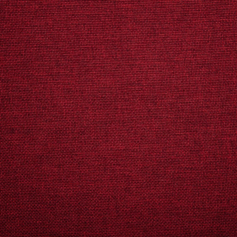 Swivel Dining Chair Wine Red Fabric