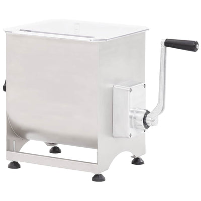 Meat Mixer with Gear Box Silver Stainless Steel