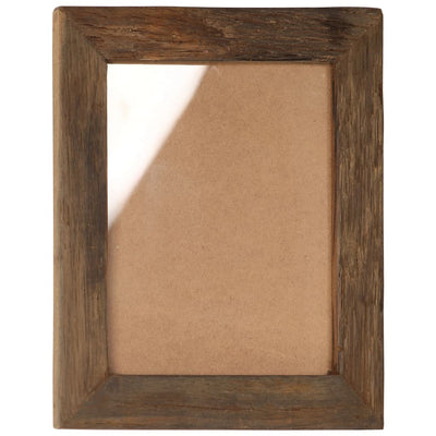 Photo Frames 2 pcs 34x40 cm Solid Reclaimed Wood and Glass