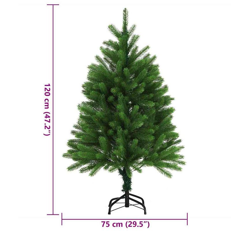 Artificial Christmas Tree Lifelike Needles 120 cm Green