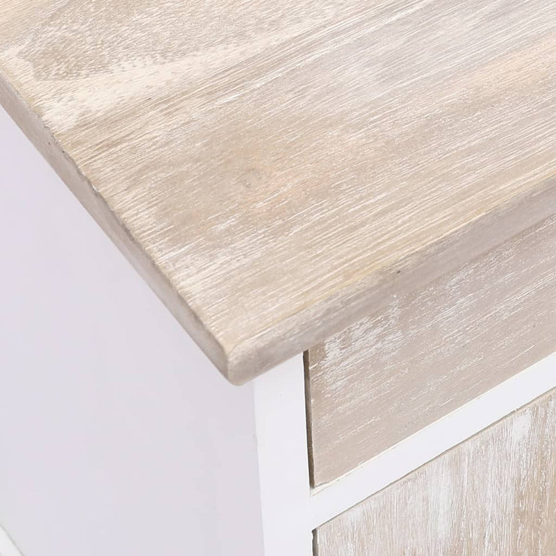 Bedside Cabinets 2 pcs 38x28x45 cm Paulownia Wood