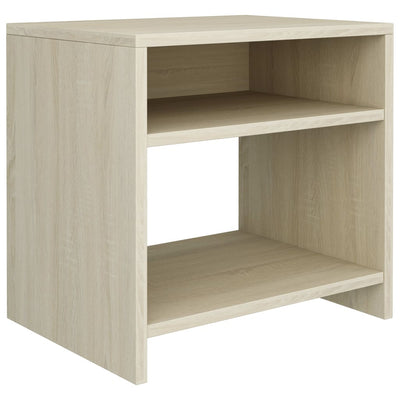 Bedside Cabinet Sonoma Oak 40x30x40 cm Engineered Wood