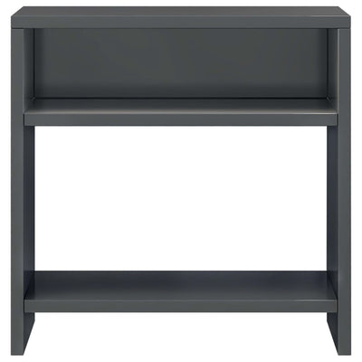 Bedside Cabinets 2 pcs High Gloss Grey 40x30x40 cm Engineered Wood