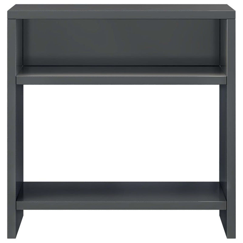 Bedside Cabinets 2 pcs High Gloss Grey 40x30x40 cm Engineered Wood