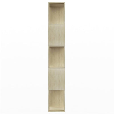 Book Cabinet/Room Divider Sonoma Oak 80x24x159 cm Engineered Wood