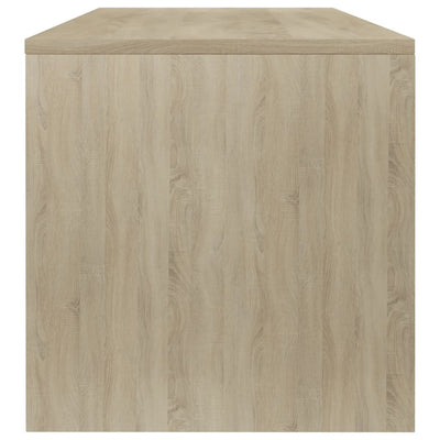 Coffee Table Sonoma Oak 100x40x40 cm Engineered Wood