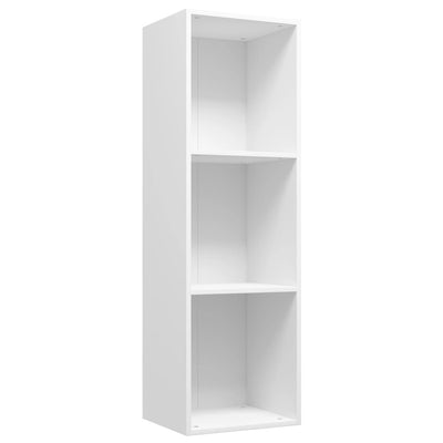 Book Cabinet/TV Cabinet White 36x30x114 cm Engineered Wood