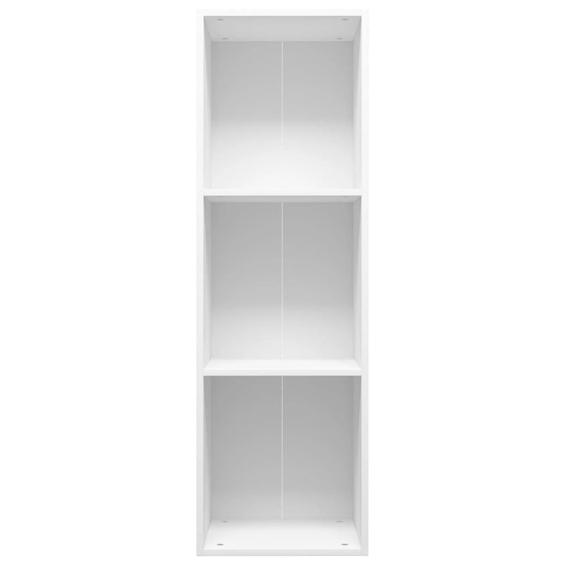 Book Cabinet/TV Cabinet White 36x30x114 cm Engineered Wood