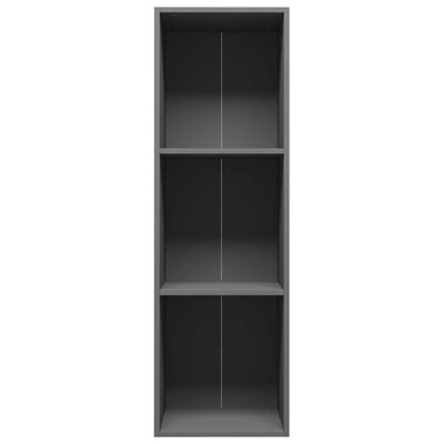 Book Cabinet/TV Cabinet Grey 36x30x114 cm Engineered Wood