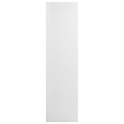 Book Cabinet/TV Cabinet High Gloss White 36x30x114 cm Engineered Wood