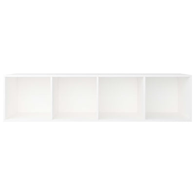 Book Cabinet/TV Cabinet White 36x30x143 cm Engineered Wood