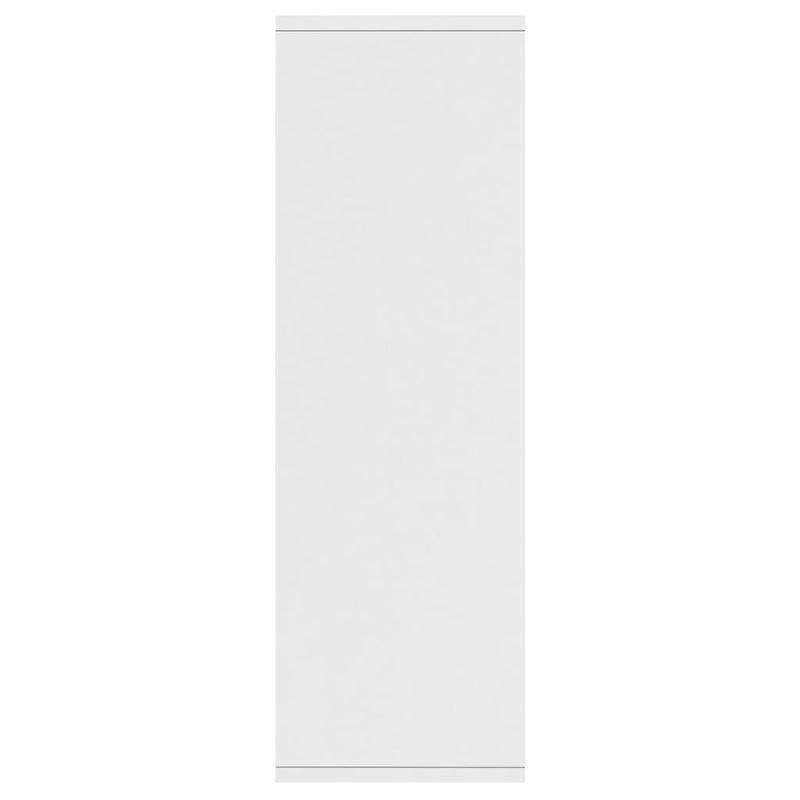Book Cabinet/Sideboard White 50x25x80 cm Engineered Wood