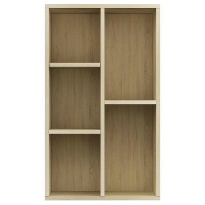 Book Cabinet/Sideboard Sonoma Oak 50x25x80 cm Engineered Wood