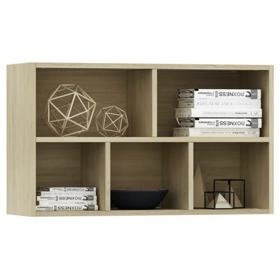 Book Cabinet/Sideboard Sonoma Oak 50x25x80 cm Engineered Wood