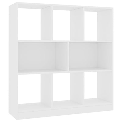 Book Cabinet White 97.5x29.5x100 cm Engineered Wood