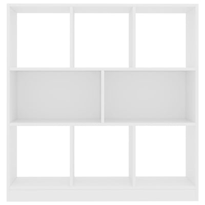 Book Cabinet White 97.5x29.5x100 cm Engineered Wood