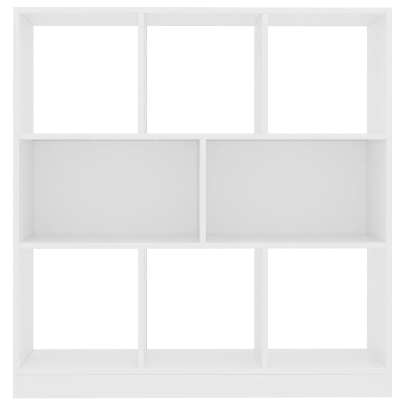 Book Cabinet White 97.5x29.5x100 cm Engineered Wood