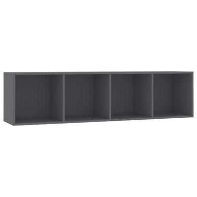 Book Cabinet/TV Cabinet Grey 143x30x36 cm