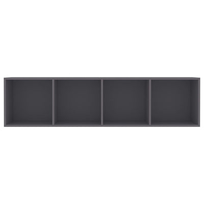 Book Cabinet/TV Cabinet Grey 143x30x36 cm