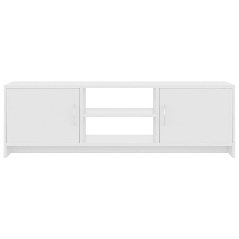 TV Cabinet High Gloss White 120x30x37.5 cm Engineered Wood