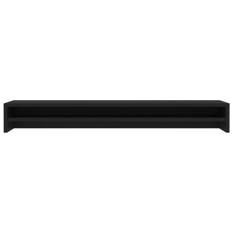 Monitor Stand Black 100x24x13 cm Engineered Wood