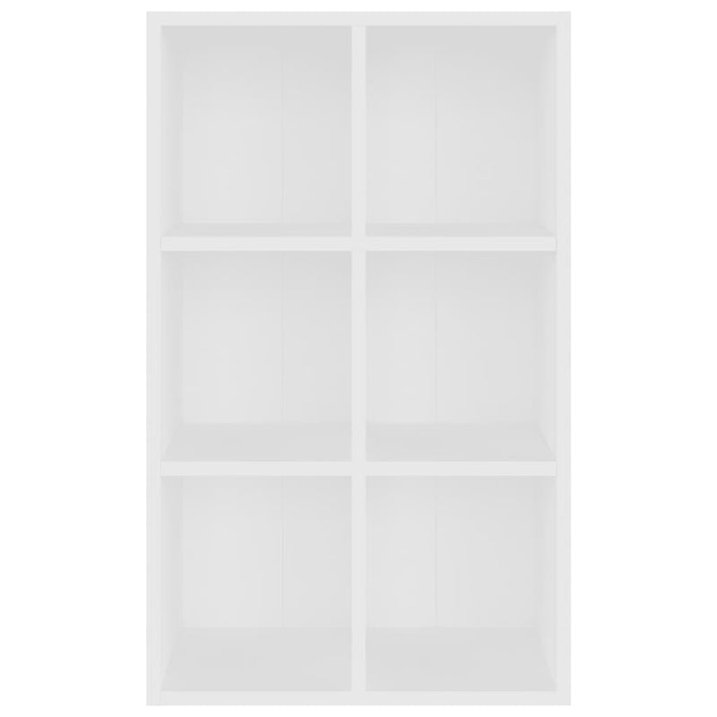 Book Cabinet/Sideboard White 66x30x98 cm Engineered Wood