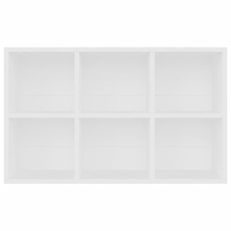 Book Cabinet/Sideboard White 66x30x98 cm Engineered Wood