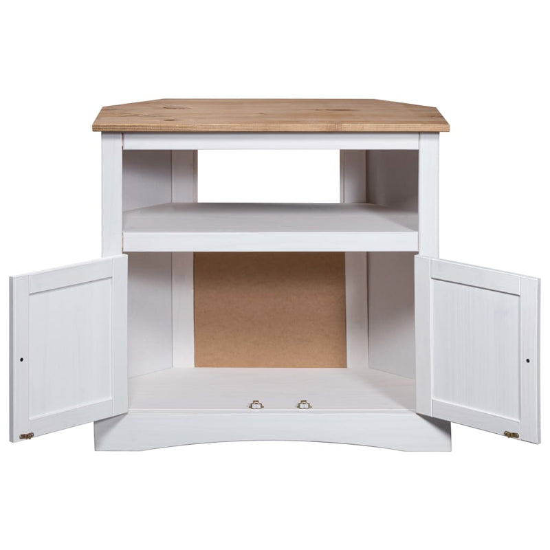 Console Table Mexican Pine Corona Range White 80x43x78 cm