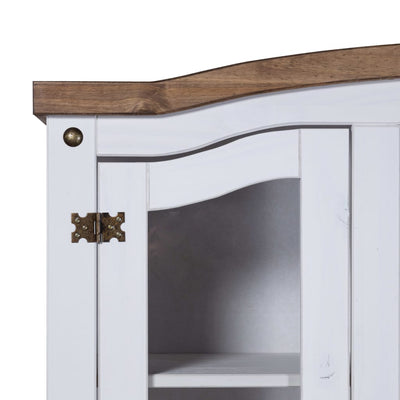 Buffet & Hutch Mexican Pine Corona Range White