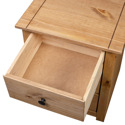 Bedside Cabinet 46x40x57 cm Pinewood Panama Range