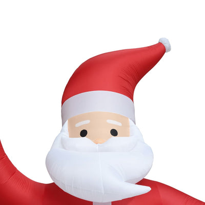 Christmas Inflatable Santa Claus LED IP20 600 cm XXL