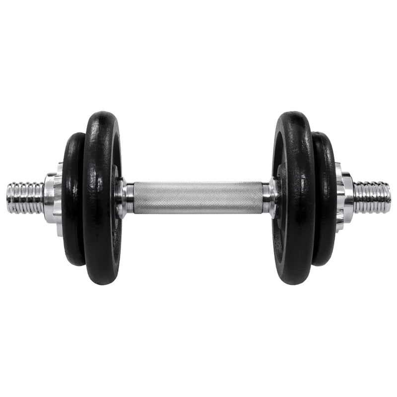 15 Piece Dumbbell set 20 kg Cast Iron