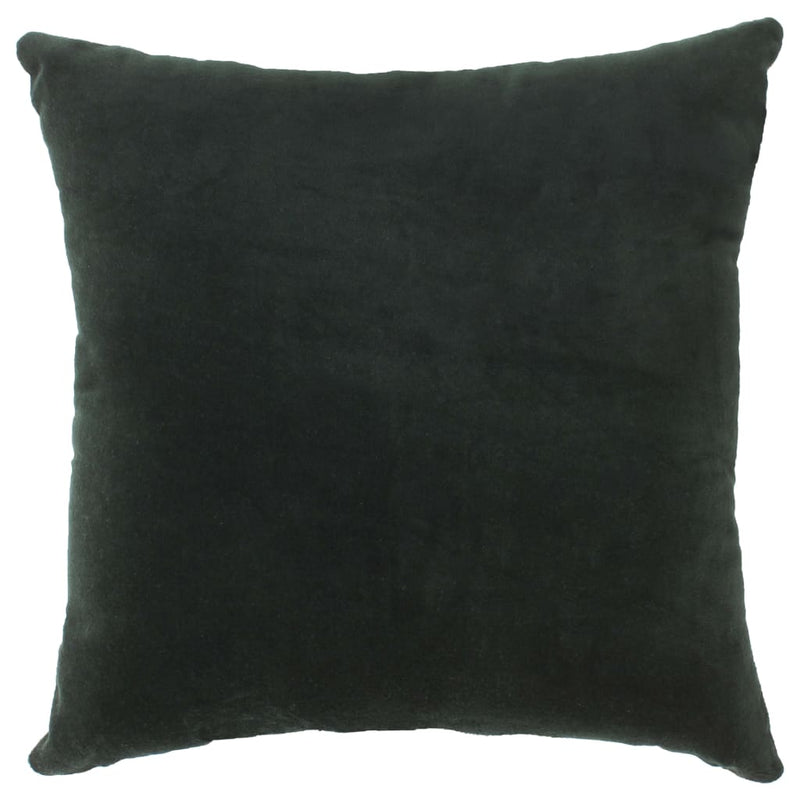 Cushions Cotton Velvet 2 pcs 45x45 cm Green