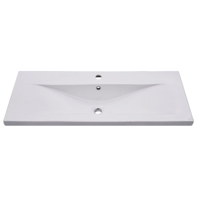 Built-in Basin 101x39.5x18.5 cm Ceramic White