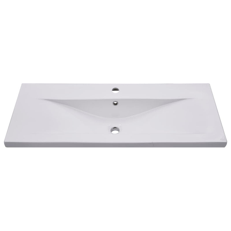 Built-in Basin 101x39.5x18.5 cm Ceramic White