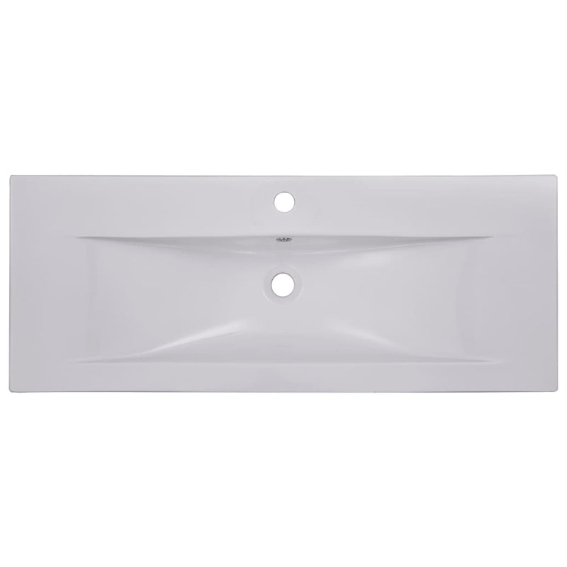 Built-in Basin 101x39.5x18.5 cm Ceramic White