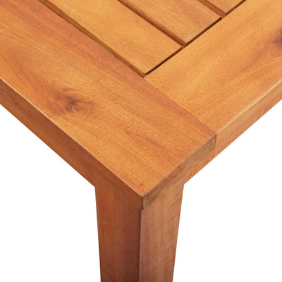 Garden Table 215x90x74 cm Solid Acacia Wood