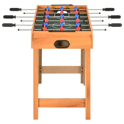 Mini Football Table 69x37x62 cm Maple