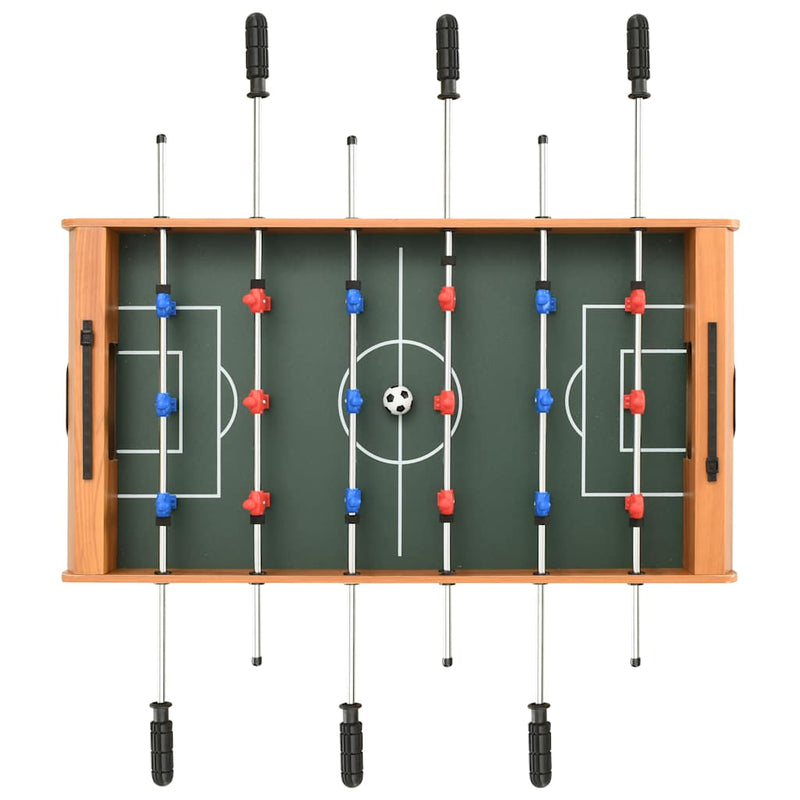 Mini Football Table 69x37x62 cm Maple