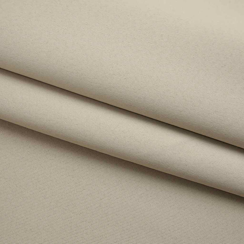 Blackout Curtain with Hooks Beige 290x245 cm