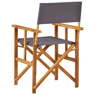 Director's Chairs Solid Acacia Wood