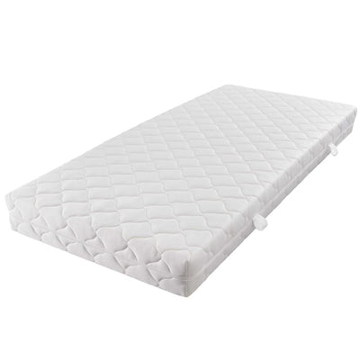 Mattress with a Washable Cover 203x153x17 cm