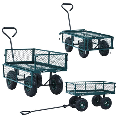 Garden Hand Trolley Green 250 kg