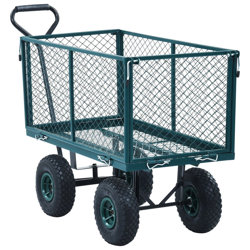 Garden Hand Trolley Green 350 kg