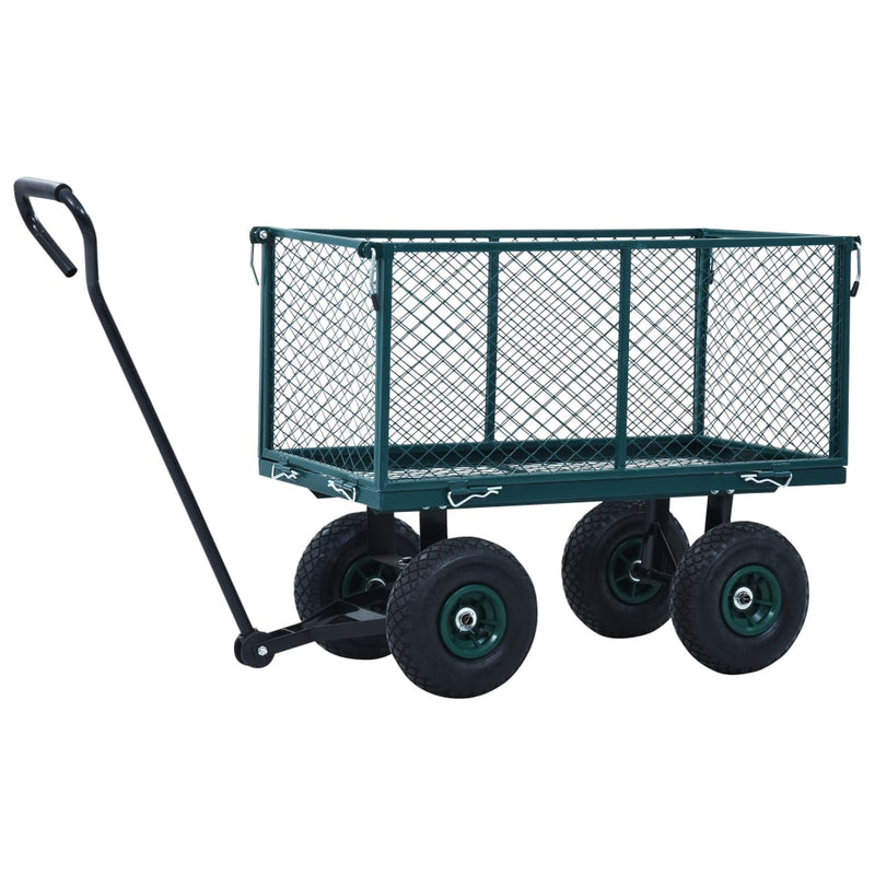 Garden Hand Trolley Green 350 kg